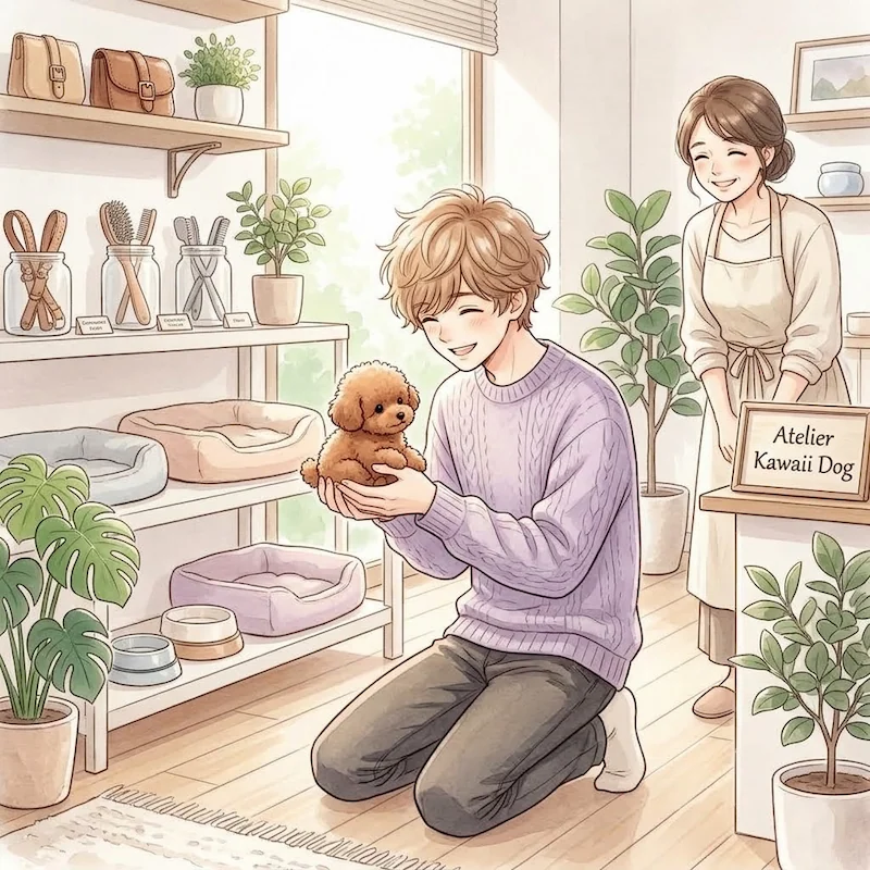 STEP 2 ご見学・お顔合わせ｜Atelier Kawaii Dog